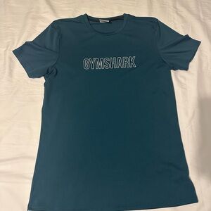 Gymshark Men's Teal Short Sleeve Tee